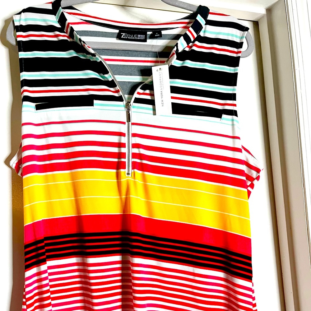 NY & C Sleeveless Top Sz XL